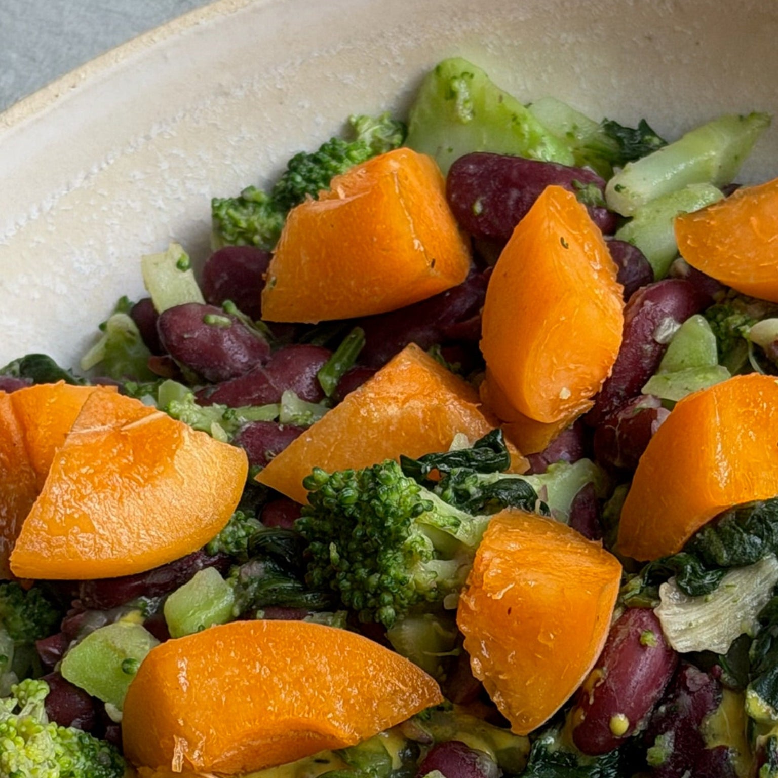 Image of Broccoli Glow Bowl with Golden Tahini-Thyme Dressing & Roasted Hazelnuts