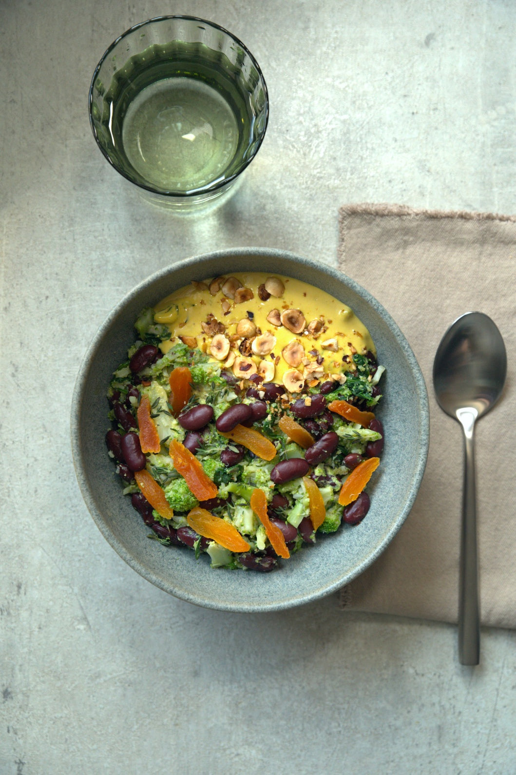 Image of Beans, Apricots & Greens — A Golden Harmony